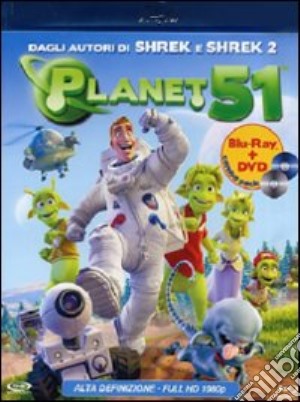 (Blu-Ray Disk) Planet 51 (Blu-Ray+Dvd) film in dvd di Javier Abad,Jorge Blanco