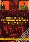 Testimone D'Accusa dvd