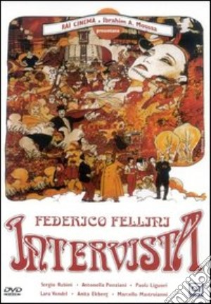 Intervista film in dvd di Federico Fellini