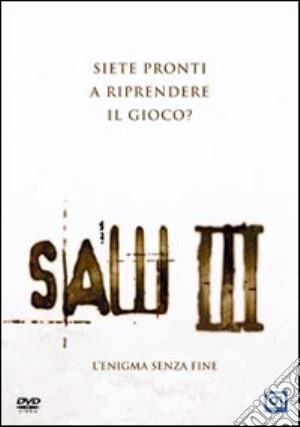 Saw 3 - L'Enigma Senza Fine film in dvd di Darren Lynn Bousman