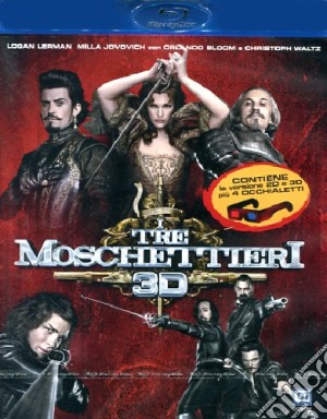 (Blu-Ray Disk) Tre Moschettieri (I) (2011) (3D) (Blu-Ray+Occhialetti) film in dvd di Paul W.S. Anderson