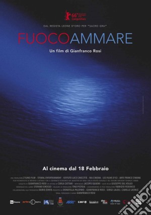 (Blu-Ray Disk) Fuocoammare film in dvd di Gianfranco Rosi