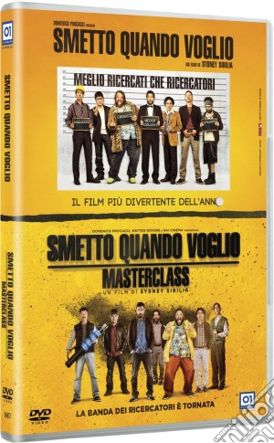 Smetto Quando Voglio / Smetto Quando Voglio - Masterclass (2 Dvd) film in dvd di Sidney Sibilia