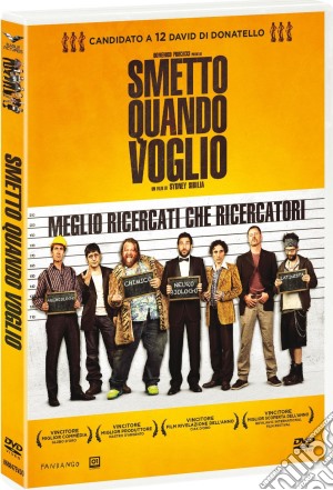 Smetto Quando Voglio film in dvd di Sidney Sibilia