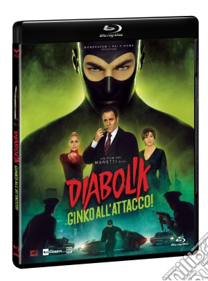 (Blu-Ray Disk) Diabolik - Ginko All'Attacco! (Blu-Ray+Card) film in dvd di Antonio Manetti,Marco Manetti