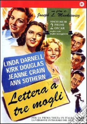 Lettera a tre mogli film in dvd di Joseph Leo Mankiewicz