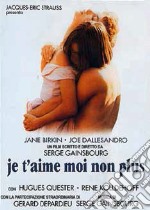 Je T'Aime Moi Non Plus dvd