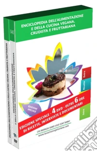 Enciclopedia Della Cucina Vegana, Crudista E Fruttaria (4 Dvd+Booklet) dvd
