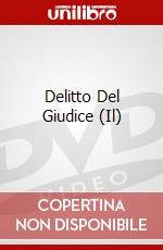 Delitto Del Giudice (Il) dvd