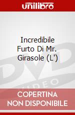 Incredibile Furto Di Mr. Girasole (L') dvd