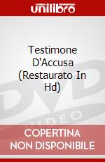 Testimone D'Accusa (Restaurato In Hd) dvd