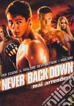 Never Back Down dvd