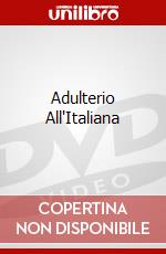 Adulterio All'Italiana dvd