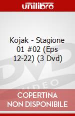 Kojak - Stagione 01 #02 (Eps 12-22) (3 Dvd) film in dvd