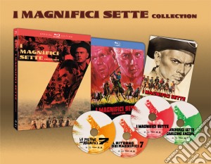 (Blu-Ray Disk) Magnifici Sette (I) Collection (4 Blu-Ray) film in dvd di Burt Kennedy,George Mccowan,John Sturges,Paul Wendkos