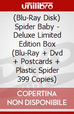 (Blu-Ray Disk) Spider Baby - Deluxe Limited Edition Box (Blu-Ray + Dvd + Postcards + Plastic Spider 399 Copies) brd