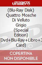 (Blu-Ray Disk) Quattro Mosche Di Velluto Grigio (Special Edition) (Dvd+Blu-Ray+Libro+3 Card) brd