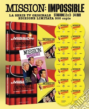 Mission: Impossible - Serie TV - Stagione 02-03 (14 Dvd) (Limited Edition 500 Copie) film in dvd di Barry Crane,Leonard Horn,Paul Krasny
