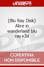 (Blu Ray Disk) Alice in wanderland blu ray+3d dvd