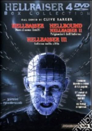 Hellraiser Box Collection (Cofanetto 4 DVD) film in dvd di Clive Barker,Anthony Hickox,Tony Randel