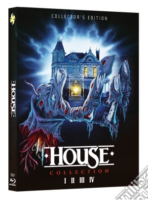 (Blu-Ray Disk) House Collection (Special Limited Edition Slipcase 4 Blu-Ray+4 Cards) film in dvd di Lewis Abernathy,David Blyth,James Isaac,Steve Miner,Ethan Wiley