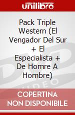Pack Triple Western (El Vengador Del Sur + El Especialista + De Homre A Hombre) dvd