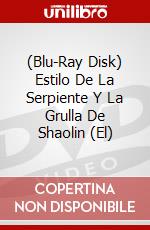(Blu-Ray Disk) Estilo De La Serpiente Y La Grulla De Shaolin (El) brd