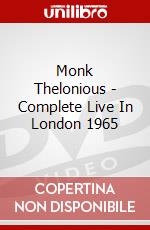 Monk Thelonious - Complete Live In London 1965 dvd