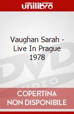 Vaughan Sarah - Live In Prague 1978 dvd