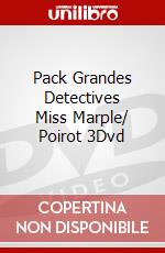 Pack Grandes Detectives Miss Marple/ Poirot 3Dvd dvd