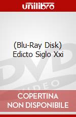 (Blu-Ray Disk) Edicto Siglo Xxi brd