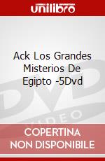 Ack Los Grandes Misterios De Egipto -5Dvd dvd