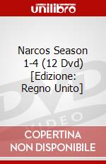 Narcos Season 1-4 (12 Dvd) [Edizione: Regno Unito] dvd