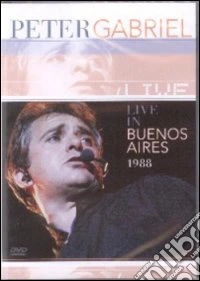 Peter Gabriel - Live In Buenos Aires - 1988 dvd