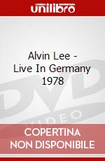Alvin Lee - Live In Germany 1978 dvd
