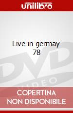Live in germay 78 dvd