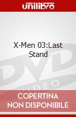 X-Men 03:Last Stand dvd