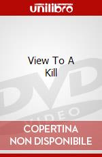 View To A Kill dvd