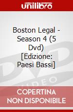 Boston Legal - Season 4 (5 Dvd) [Edizione: Paesi Bassi] dvd