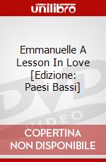 Emmanuelle A Lesson In Love [Edizione: Paesi Bassi] dvd