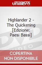 Highlander 2 - The Quickening [Edizione: Paesi Bassi] dvd