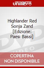 Highlander Red Sonja Zand [Edizione: Paesi Bassi] dvd