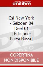 Csi New York - Seizoen 04 Deel 01 [Edizione: Paesi Bassi] dvd