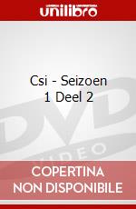 Csi - Seizoen 1 Deel 2 dvd