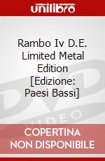 Rambo Iv D.E. Limited Metal Edition [Edizione: Paesi Bassi] dvd