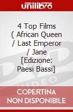 4 Top Films ( African Queen / Last Emperor / Jane [Edizione: Paesi Bassi] dvd