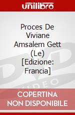 Proces De Viviane Amsalem Gett (Le) [Edizione: Francia] dvd