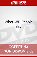 What Will People Say dvd