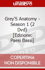 Grey'S Anatomy - Season 1 (2 Dvd) [Edizione: Paesi Bassi] dvd