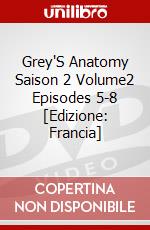 Grey'S Anatomy Saison 2 Volume2 Episodes 5-8 [Edizione: Francia] dvd